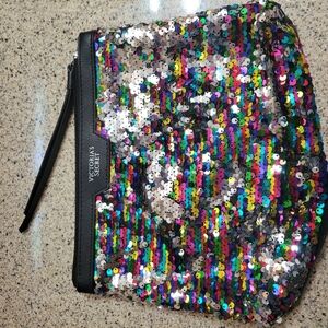 Victoria's Secret Multicolor Sequin Clutch